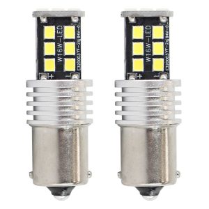 LED CANBUS 2835 15SMD 1156 BA15S P21W R10W R5W White 12V/24V
