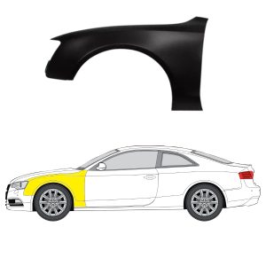 Etulokasoja vasen Audi A5/S5 (B8) 03/2007 - 01/2017