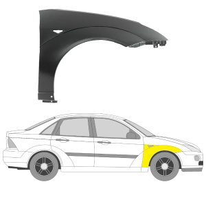 Etulokasuoja oikea Ford Focus I 1998-2004