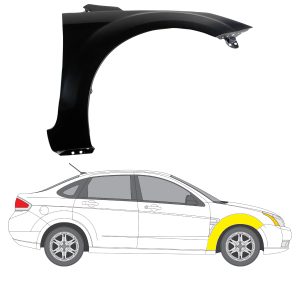 Etulokasuoja oikea Ford Focus II 2004-2012
