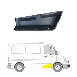 Pohjapelti oikea MB Sprinter/VW LT 1995-2006