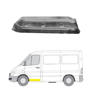 Kynnyspelti vasen MB Sprinter/VW LT 1995-2006