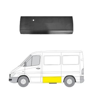 Kylkipelti vasen MB Sprinter/VW LT 1995-2006
