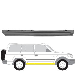 Helmapelti oikea Mitsubishi Pajero II