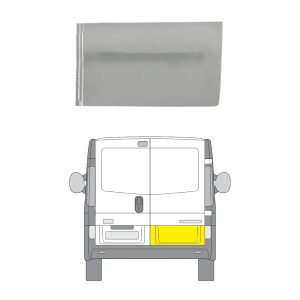 Oven korjauspelti oikea Opel/Renault 2001-2014