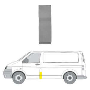 Keskipilarin korjauspelti Volkswagen Multivan/Transporter 2003-2015