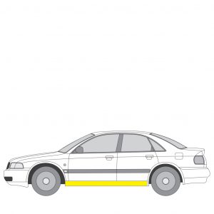 Helmapelti vasen Audi A4 B5/A4 B5 Avant 1994-2001
