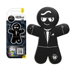 Car air freshener AROMA CAR MANNY - Black
