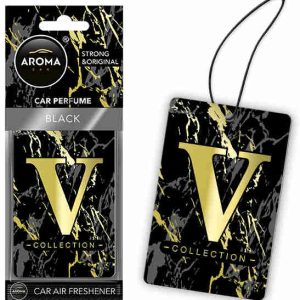 Car air freshener AROMA CEL. V-COLLECTION Black